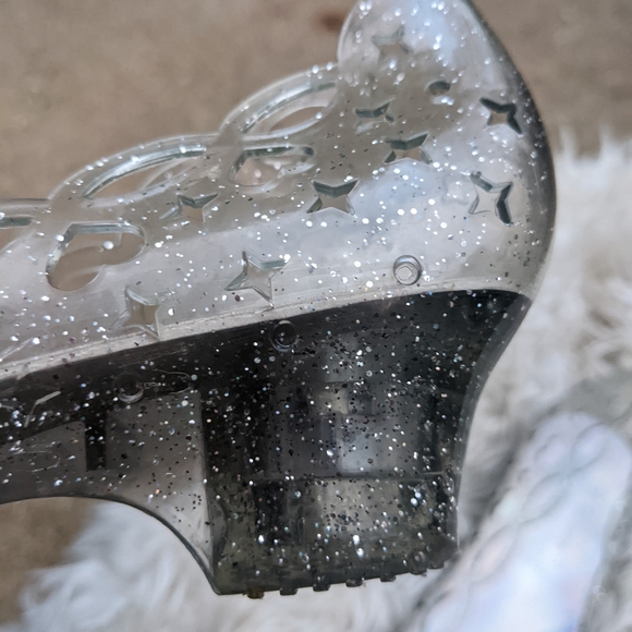 Authentic Disney Princesses Light Up Glitter Heels Size 2/3 NWOT - Picture 4 of 6